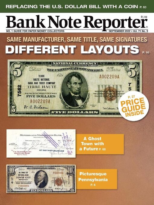 Title details for Banknote Reporter by Active Interest Media HoldCo, Inc. - Available